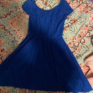 Old Navy Blue Lace Dress